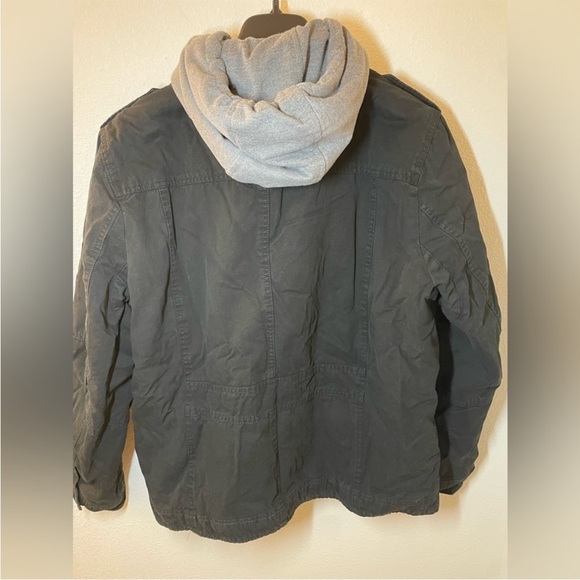 Levi’s Black Utility Jacket Large - Picture 7 of 11